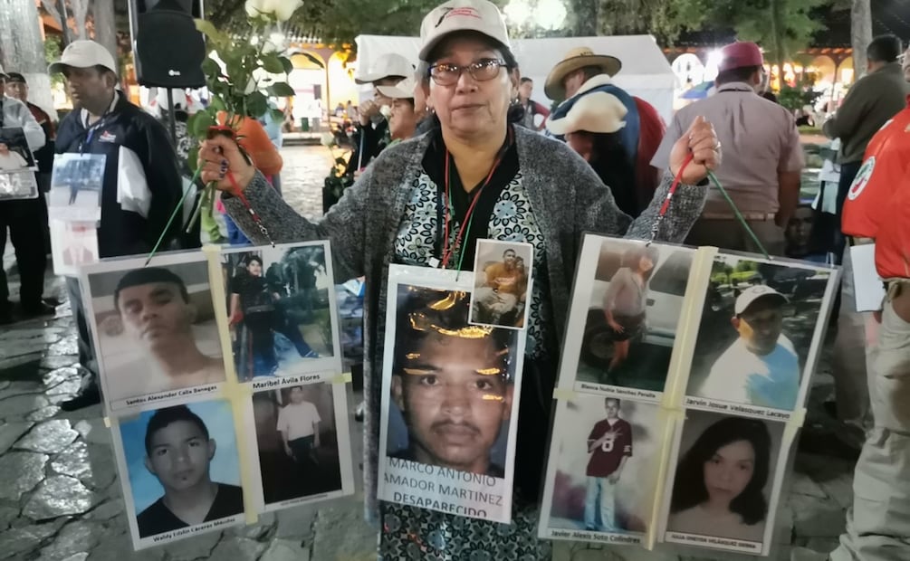 Madre de desaparecidos en México. Foto: Especial