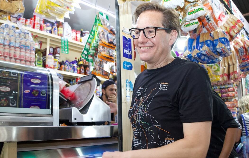Salomón Chertorivski, candidato a Jefe de Gobierno de la Ciudad de México, por el Partido Movimiento Ciudadano. Foto de Yaretzy M. Oznaya