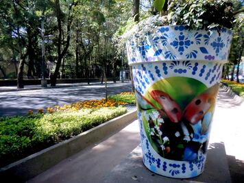 Naturaleza y arte en el corredor Reforma-Chapultepec