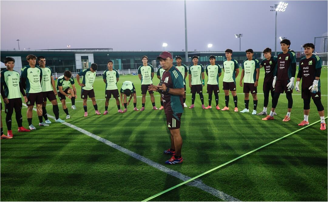 Selección Mexicana Sub 17 disputa su segundo compromiso del Mundial. FOTO: FMF