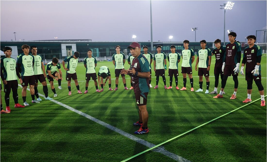 Selección Mexicana Sub 17 disputa su segundo compromiso del Mundial. FOTO: FMF