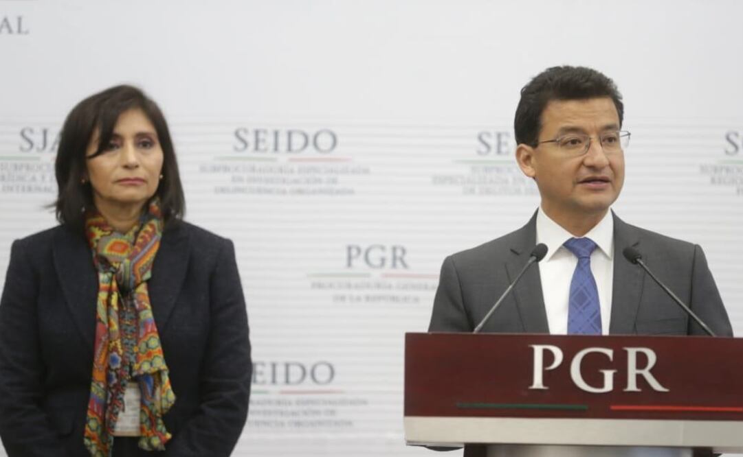 Leticia Soto Acosta, secretaria técnica de la CNPJ y Rubén Vasconcelos, vocero de la misma. Foto: Especial