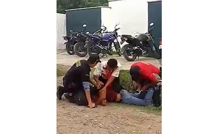 Policías privados agreden y someten a un estudiante en Morelos