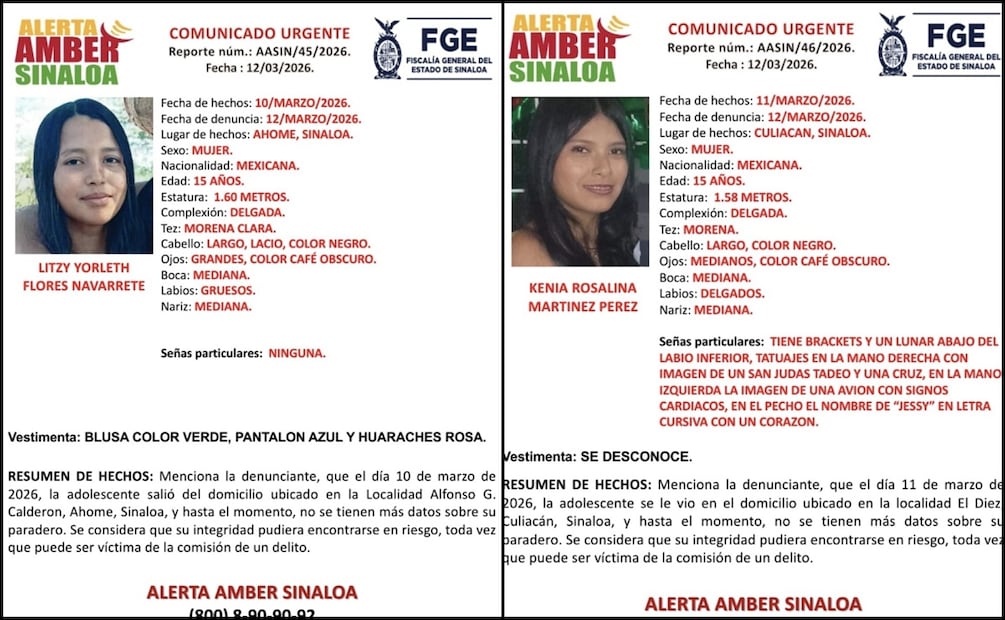 Foto: Fiscalía General del Estado de Sinaloa