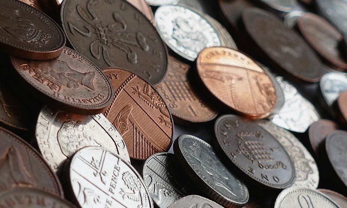 Monedas. Fuente: Pexels