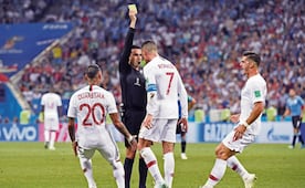 César Ramos no imaginó que amonestar a Cristiano Ronaldo en Rusia 2018 fuera tan relevante