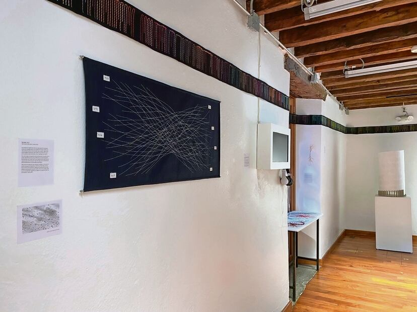 Travesías del lenguaje está conformada por 11 obras que se dividen en tres núcleos temáticos. Se exhibe en la Casa de la Primera Imprenta de la UAM. Foto: Angélica Chio