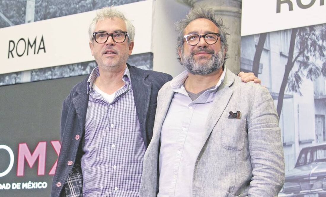 Alfonso Cuarón y Eugenio Caballero. Foto: Archivo
