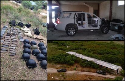 Hallan en Tamaulipas campamento clandestino de adiestramiento