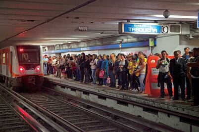 “Metro con fallas, pero seguro”