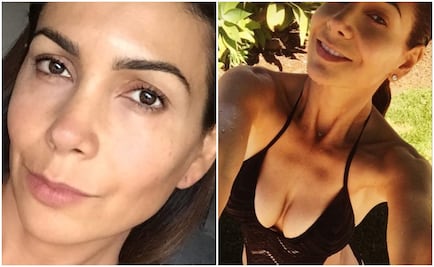 ​Paty Manterola, sin maquillaje y en bikini a los 45 años