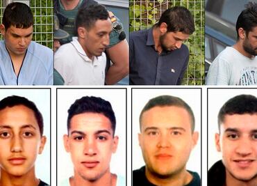 Los 12 sospechosos de los atentados en España