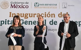Sheinbaum asegura que hay 80% de abasto de medicamentos; inaugura Hopsital General de Jiutepec, Morelos