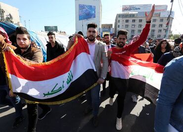 Impactan cinco cohetes cerca de la Embajada de EU en Bagdad