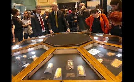 Exponen piezas nunca antes vistas de la tumba de Tutankamón