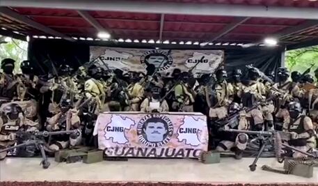 Circula nuevo video del CJNG tras detención de "El Marro"