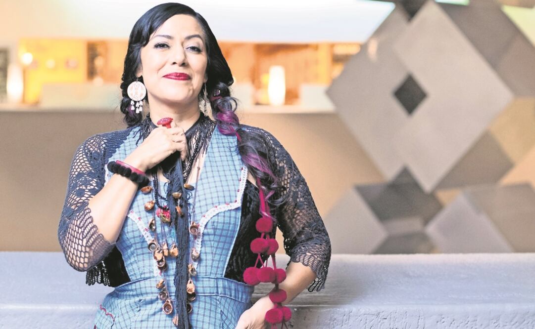 La cantante oaxaqueña llevará su discurso al Auditorio Nacional a fines de año. (FOTOS: GERMÁN ESPINOSA. EL UNIVERSAL)