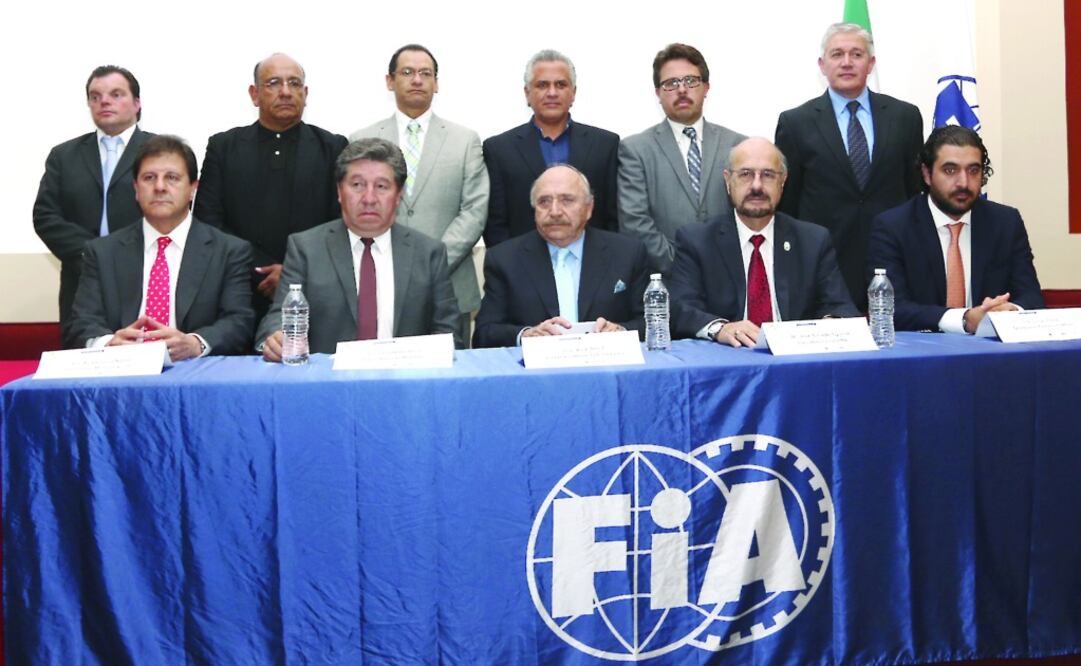 Altos dirigentes del deporte motor mexicano se dieron cita para anunciar los eventos de FIA .