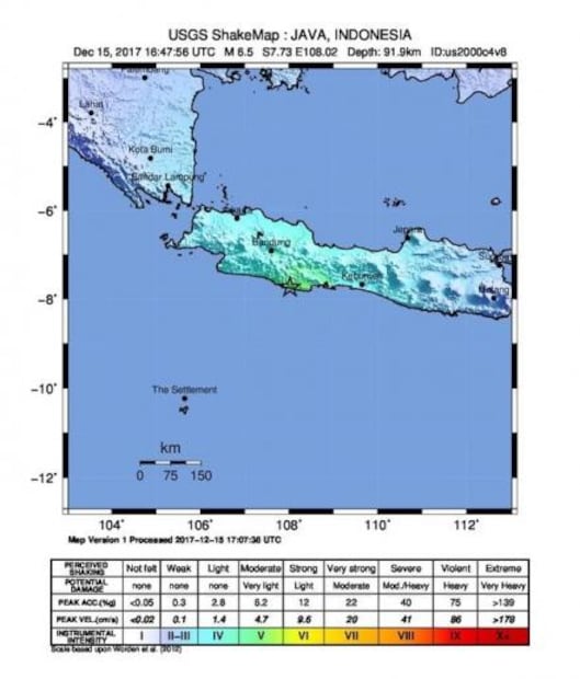 Sismo de 6.5 deja un muerto en Indonesia; emiten alerta de tsunami