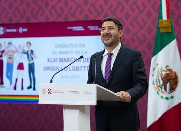 Gobierno de CDMX presenta operativo por la Marcha del Orgullo LGBT+; esperan más de 250 mil asistentes