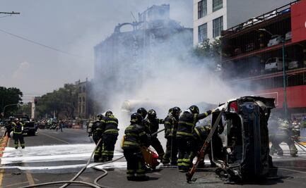 Simulacro de sismo en CDMX; recrean escenarios de emergencia con más de 20 mil participantes en Ciudad Judicial