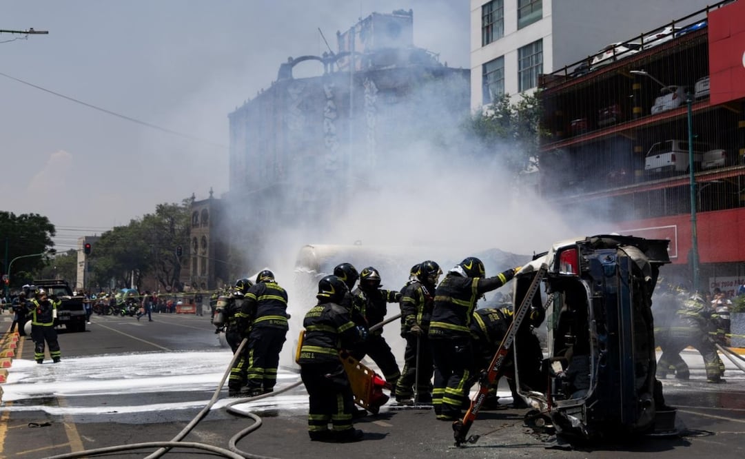 Simulacro de sismo en CDMX. Foto: Hugo Salvador