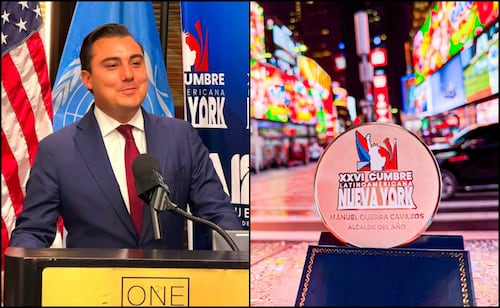 Cumbre Latinoamericana otorga distinción de “Alcalde del Año” a Manuel Guerra Cavazos, edil de García, NL