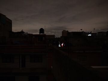 ¿Qué eran las luces que se vieron durante el sismo?