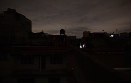 ¿Qué eran las luces que se vieron durante el sismo?