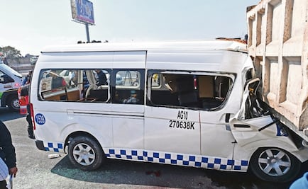 Mueren 4 en choque en la México-Puebla