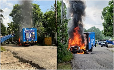 Arde Tabasco: reportan quema de vehículos y negocios en Villahermosa; autoridades refuerzan operativos para localizar a responsables