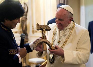 Un líder religioso que no evade el discurso político