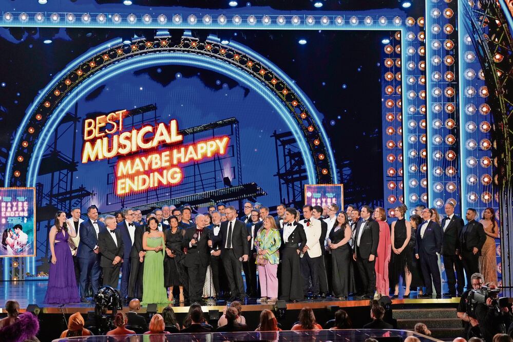 La comedia romántica ganó el Tony a Mejor musical. Foto: AP, AFP y EFE