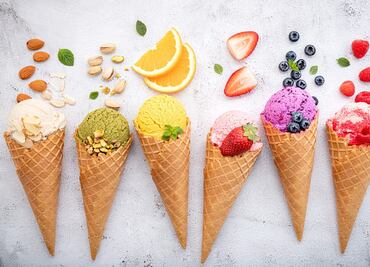 El helado también puede ser vegano