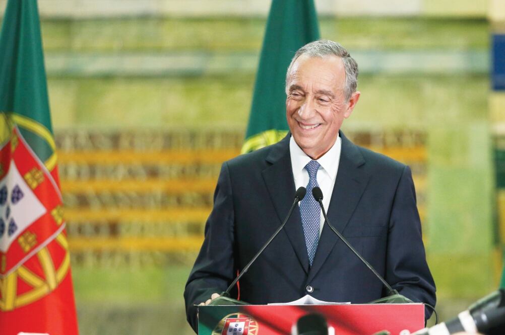 El presidente de Portugal, Marcelo Rebelo de Sousa, convoca elecciones anticipadas. Foto: Archivo/El Universal