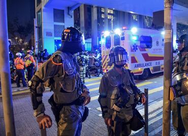 ¿Qué hacen las tropas chinas en Hong Kong?