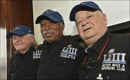 Los tres hombres que no se han perdido ningún Super Bowl
