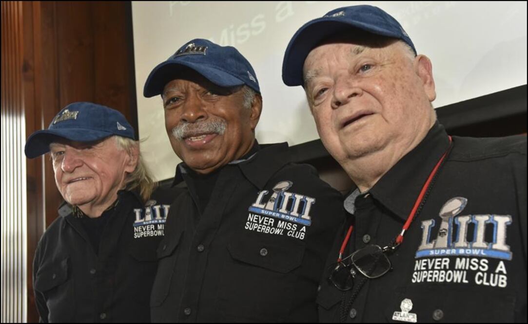 Los tres hombres que no se han perdido ningún Super Bowl