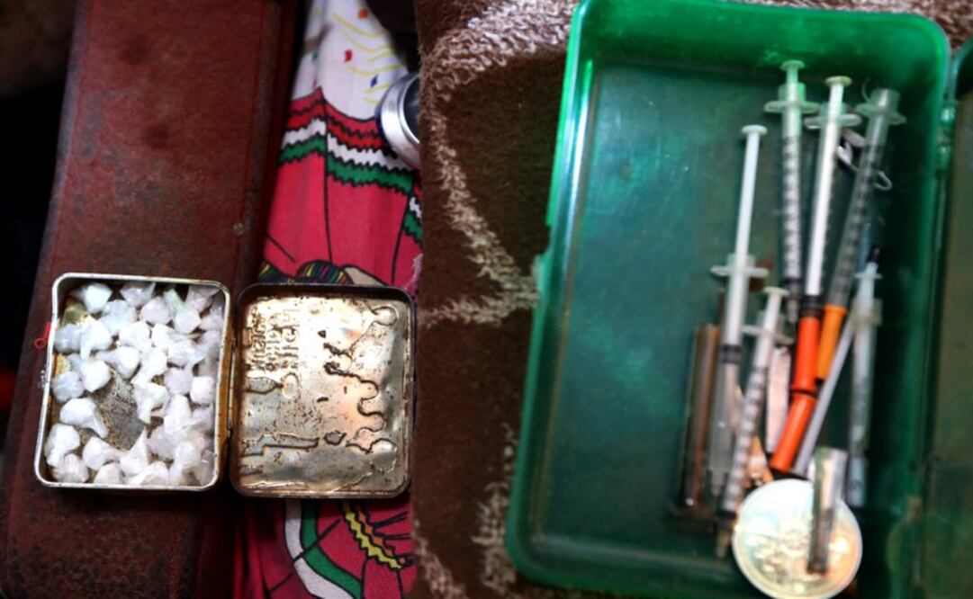 La droga conocida como cristal estimula el sistema nervioso central Foto: Valente Rosas / EL UNIVERSAL