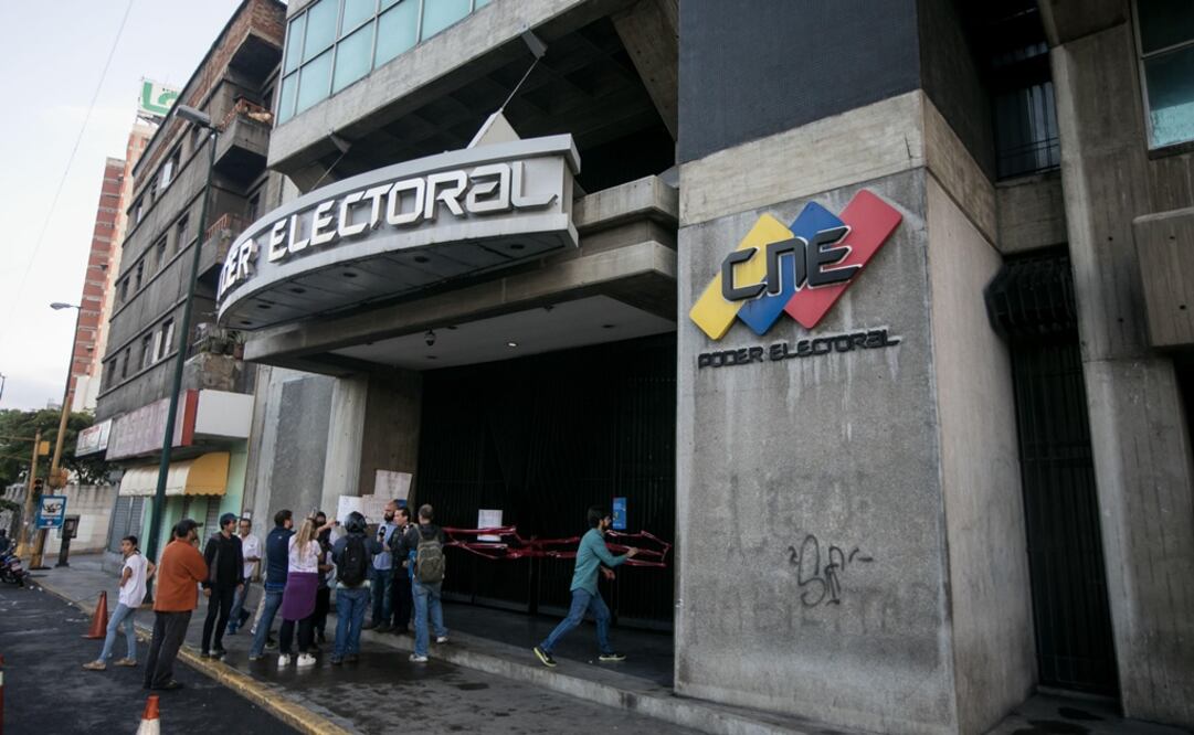 El Consejo Nacional Electoral en Caracas (Venezuela) (Foto: EFE)