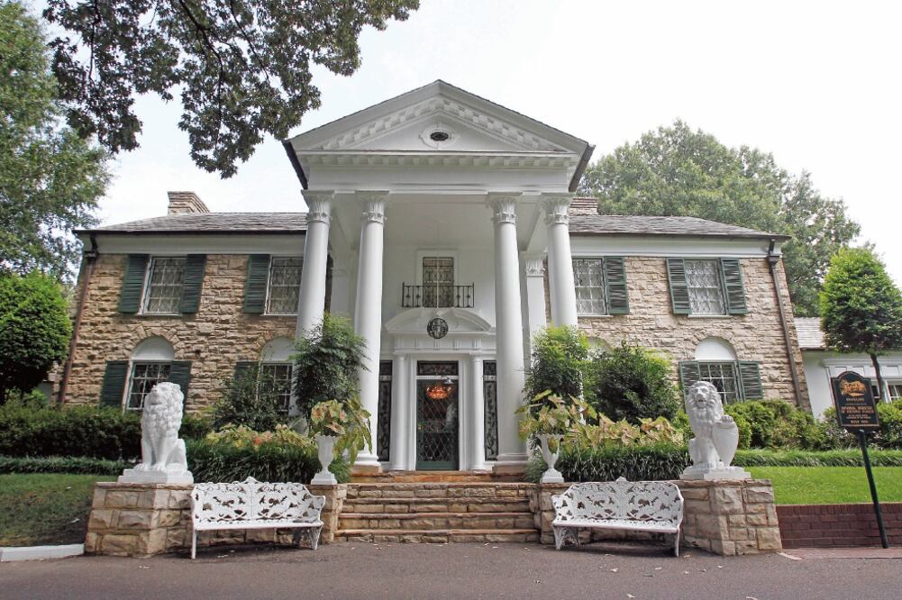 Graceland, en Memphis, donde se llevó a cabo el evento (MARK HUMPHREY / AP)