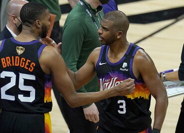 Suns de Phoenix derrotan a los Bucks y se ponen 2-0 en las Finales de la NBA