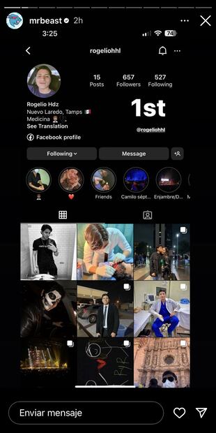 Ganador sorteo MrBeast