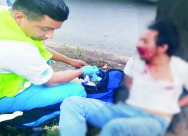 Automovilista atropella a presuntos delincuentes en Chapultepec
