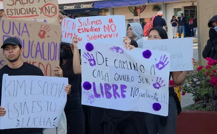 Universitarios realizan nueva marcha para exigir justicia por feminicidio de Kimberly; demandan programa efectivo de seguridad 