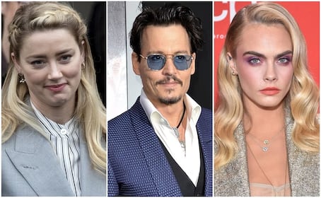 Cara Delevingne confirma que salió con Amber Heard y asegura que Johnny Depp estaba celoso
