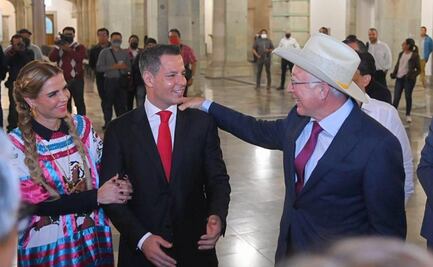 Recibe Murat a Ken Salazar, embajador de EU en México; elogia seguridad en Oaxaca