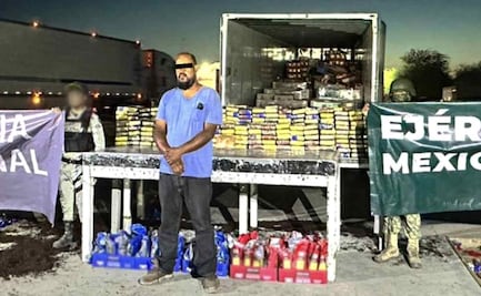 Aseguran tractocamión con 701 kilos de cocaína en Sonora; estaba oculta en una carga de granos de café