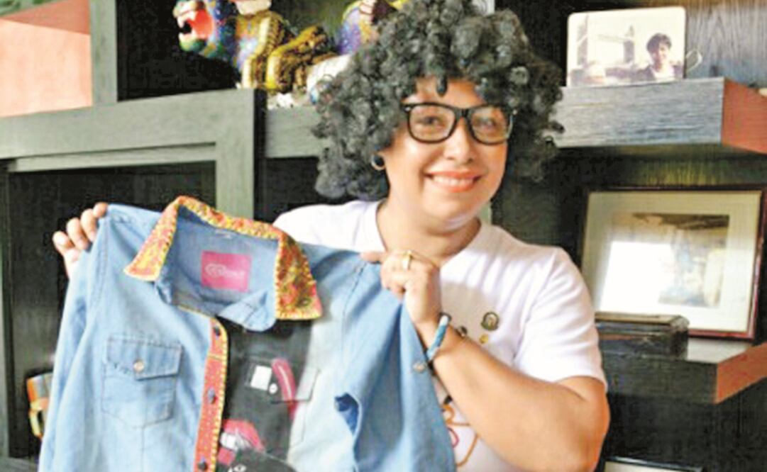 Crítica irónica. Pamika Montenegro, Nana Pelucas, criticaba en Sillón Tv el desempeño del gobierno de Acapulco.