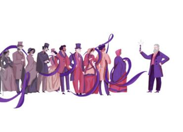 Doodle recuerda a William Perkin, inventor del primer tinte sintético